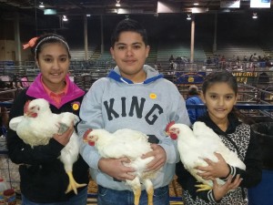 Ashley, Angel, and Mariana Aguilar