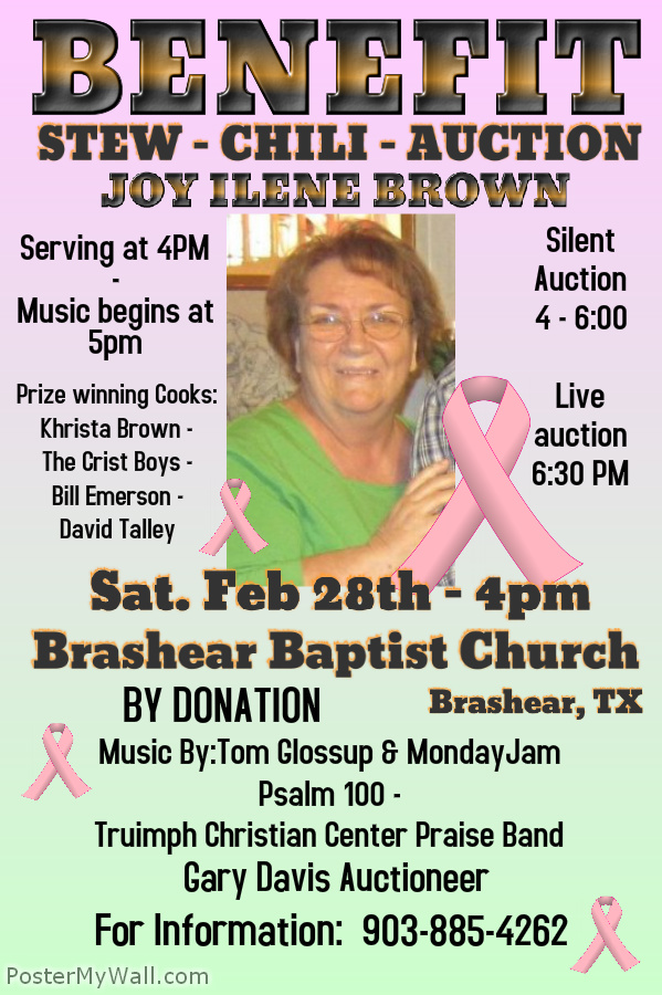 Ilene Benefit poster_from_postermywall