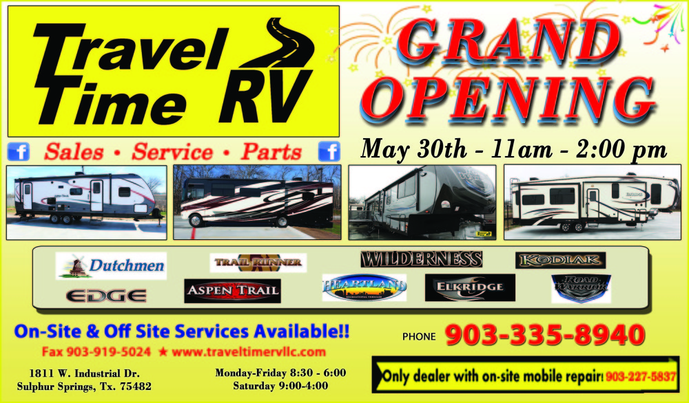 travel time RV