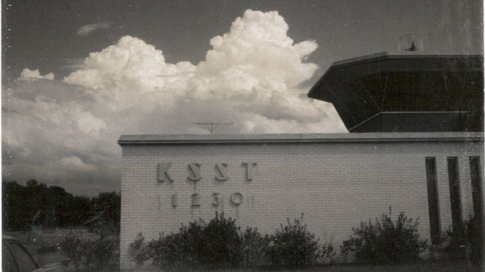 KSST Studio, circa 1977