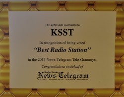 KSST TELE-GRAMMYS REWARD