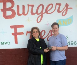 Burgers and Fries Donation November 2015