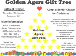 Golden Agers Christmas Tree