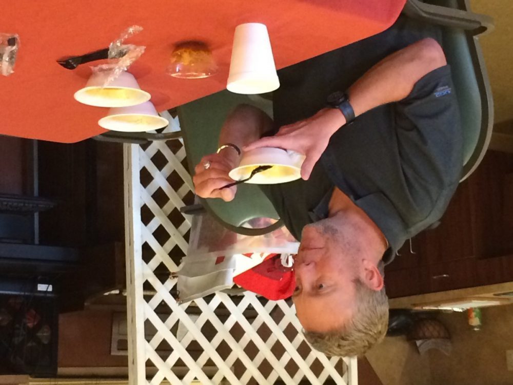 Rock Creek Administrator, Rod Smith, declared himself a silent judge of the contest, enjoying a bowl from each participant.  He declared all to be a winner.