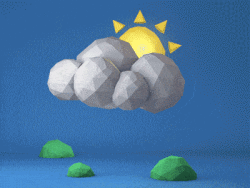 weather 3d animated