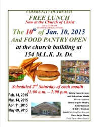 Community Lunch January  2015