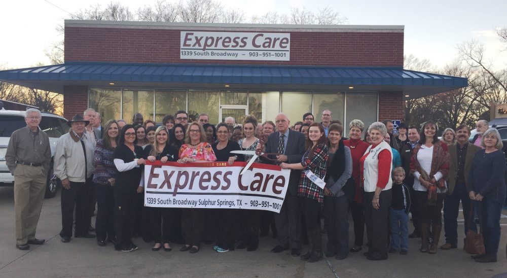 Express Care Ribbon Cutting
