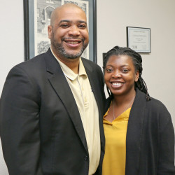 Coach Robert “Bobby” Taylor and wife Janell