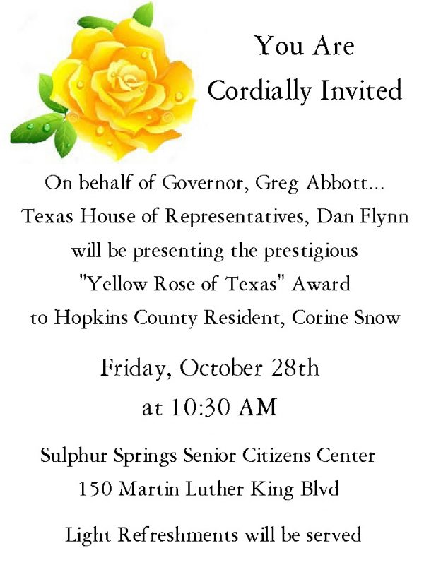 yellow-rose-of-texas-award-invitation
