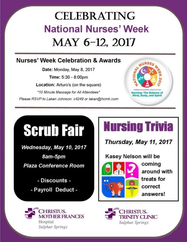 Nurses Week Flyer Templates