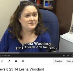 Lesha Woodard SSHS Theater Arts Instructor
