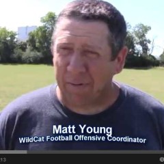 Matt Young Wildcat Offensive Co-ordinator