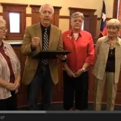 Judge Newsom Proclaims Constitution Week in Hopkins County
