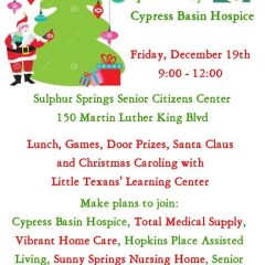 Cypress Basin Hospice Christmas Party