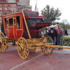 Circle E Stagecoach Restored to Original Condition