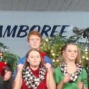 The Haystacks Teen Choir at the Reilly Springs Christmas Jamboree on December 20.
