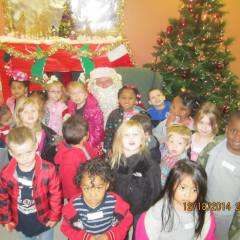 Little Texans Day Care came and sang at the Senior Citizens Center on Friday during the Christmas Party