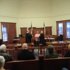 New JP’s and County  Judge Sworn In