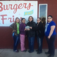 Burgers and Fries Donates $1400.00 to The Senior Citizens Center