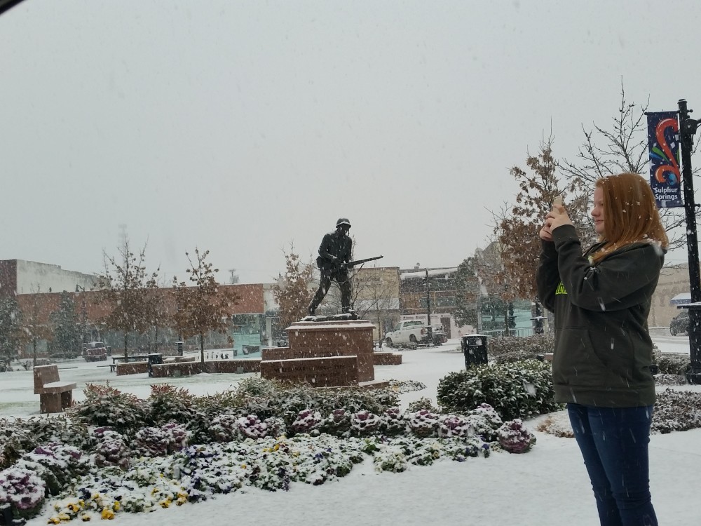 memorial molly clegg snow square