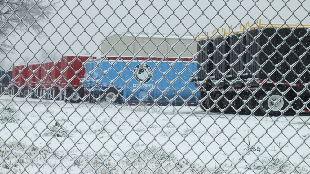 snow ice fence