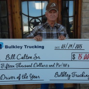 Bulkley Trucking Names Top Driver Recipient