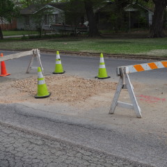 Atmos Energy Digging Into Lamar Street Reconstruction