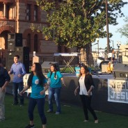 Despite Slow Start for the Day, Celebration Plaza is in Full Swing