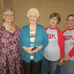 Wallace Named RSVP Volunteer of the Year