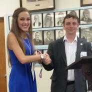 Local Masonic Lodge Present Scholarship; Name Community Builder