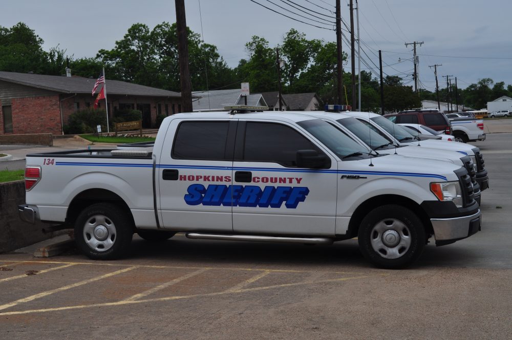 Hopkins County Sheriff's Truck