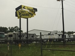 Travel Time RV Sign. Photo by Rhonda Young