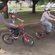 First Grade Students Learn Bicycle Safety