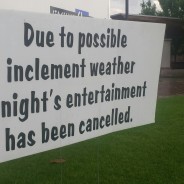 Celebration Plaza Entertainment Cancelled Saturday Night