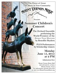 mount vernon music Summer-Children