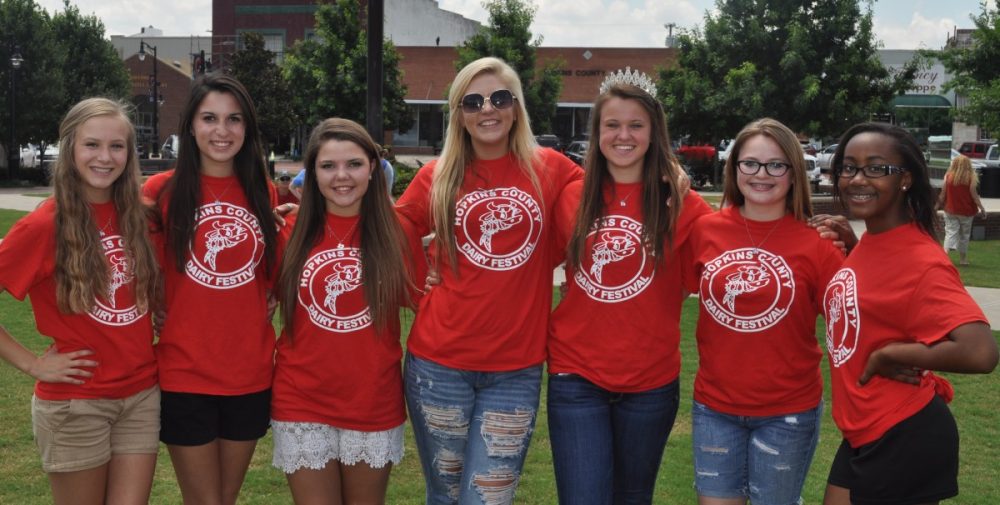 2015 Dairy Fest Queen Contestants