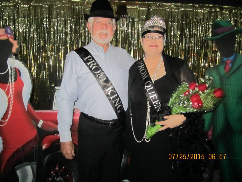 Prom King - Jerry Gregg and Prom Queen - Jan Gray