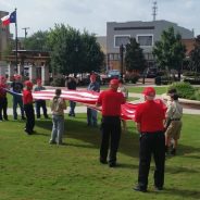 Marine Corp League, Boy Scouts Remove Flags