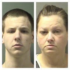 Diver Recovers Weapon; Mother, Son Arrested