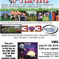 Old Fashioned Church Picnic, July 25th