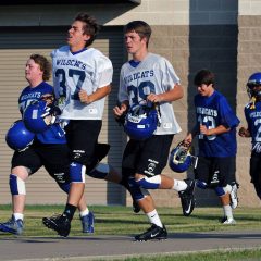 Wildcat Football Concludes First Week of Practice