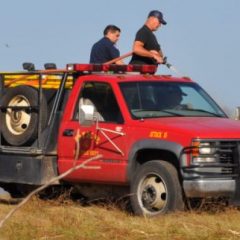 Dike Volunteer Fire Department Responds Quickly to Grass Fire!