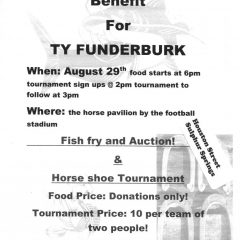 Ty Funderburk Benefit
