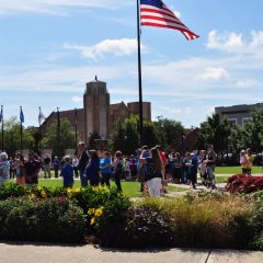 A Moment of Silence for Law Enforcement; Chief Sanders Thanks All Involved