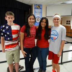 Red White and Blue Day at Saltillo ISD