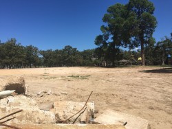 Awaiting Pavilion construction at Buford Park