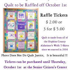 “A Walk to Remember”…  You can Win This Quilt