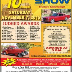 10th Annual Heritage Square Car Show on Celebration Plaza