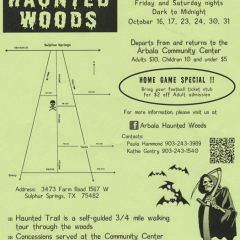 Arbala Has Haunted Woods