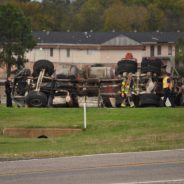 Cement Truck Rolls Near DPS